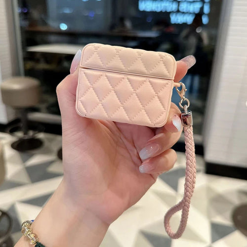 Fashionable high-end Leather PU Earphone Cover For AirPods 4 For