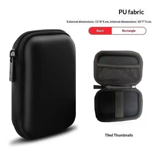 Hard Shell Camera Case Shockproof Compact Design Inner Mesh Pocket for