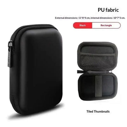 Hard Shell Camera Case Shockproof Compact Design Inner Mesh Pocket for