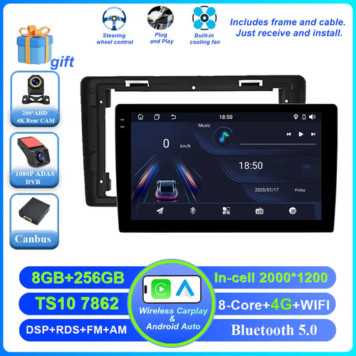 Car Android 16 Radio Stereo For Citroen Berlingo B9 Peugeot Partner