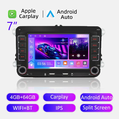 2Din Car Radio Android for Volkswagen Golf 5 6 Polo Passat B6 B7 CC