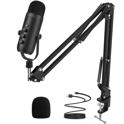 Haomuren Professional USB Streaming Podcast PC Microphone Studio
