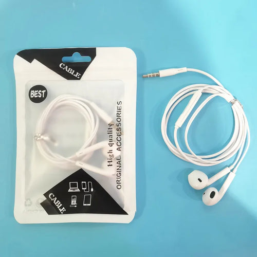 Cat Paw Earbuds Stereo 3.5mm In-Ear Headphones with Mic Earpiece