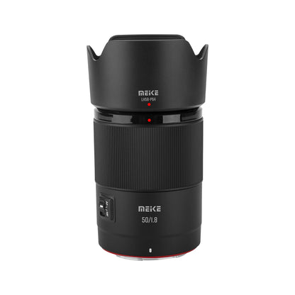 Meike 50mm F1.8 AF  Lens Wide Angle Perspective, STM  AF Prime, Smooth