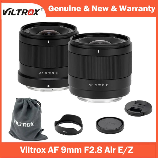 NEW Viltrox 9mm F2.8 Air Auto Focus Ultra-Wide APS-C Prime Lens for
