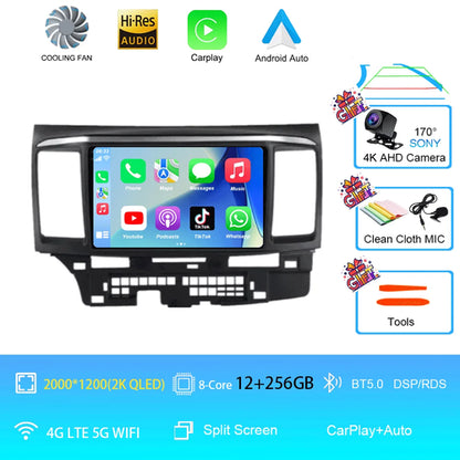 Android 16 For MITSUBISHI LANCER 9 10 X 2008 - 2016 Car Radio Video