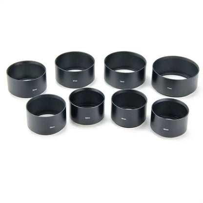 49mm 52mm 55mm 58mm 62mm 67mm 72mm 77mm Long Metal Lens Hood for
