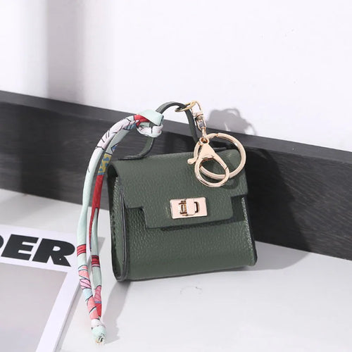 Luxury Fashion Mini Headphone Bag For Airpods 4 3 2 Pro 2 Galaxy Buds