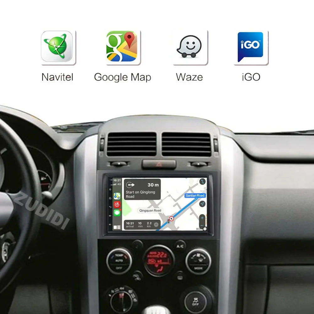 2din Car radio Android 13 For Suzuki Grand Vitara 3 2005-2010