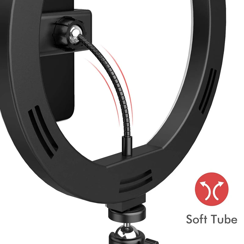 LED Selfie Ring Lighting Photographic Selfie Ring Lamp USB Remote Fill