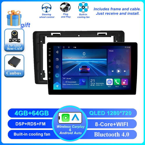 Car Android 16 Radio Stereo For Citroen Berlingo B9 Peugeot Partner