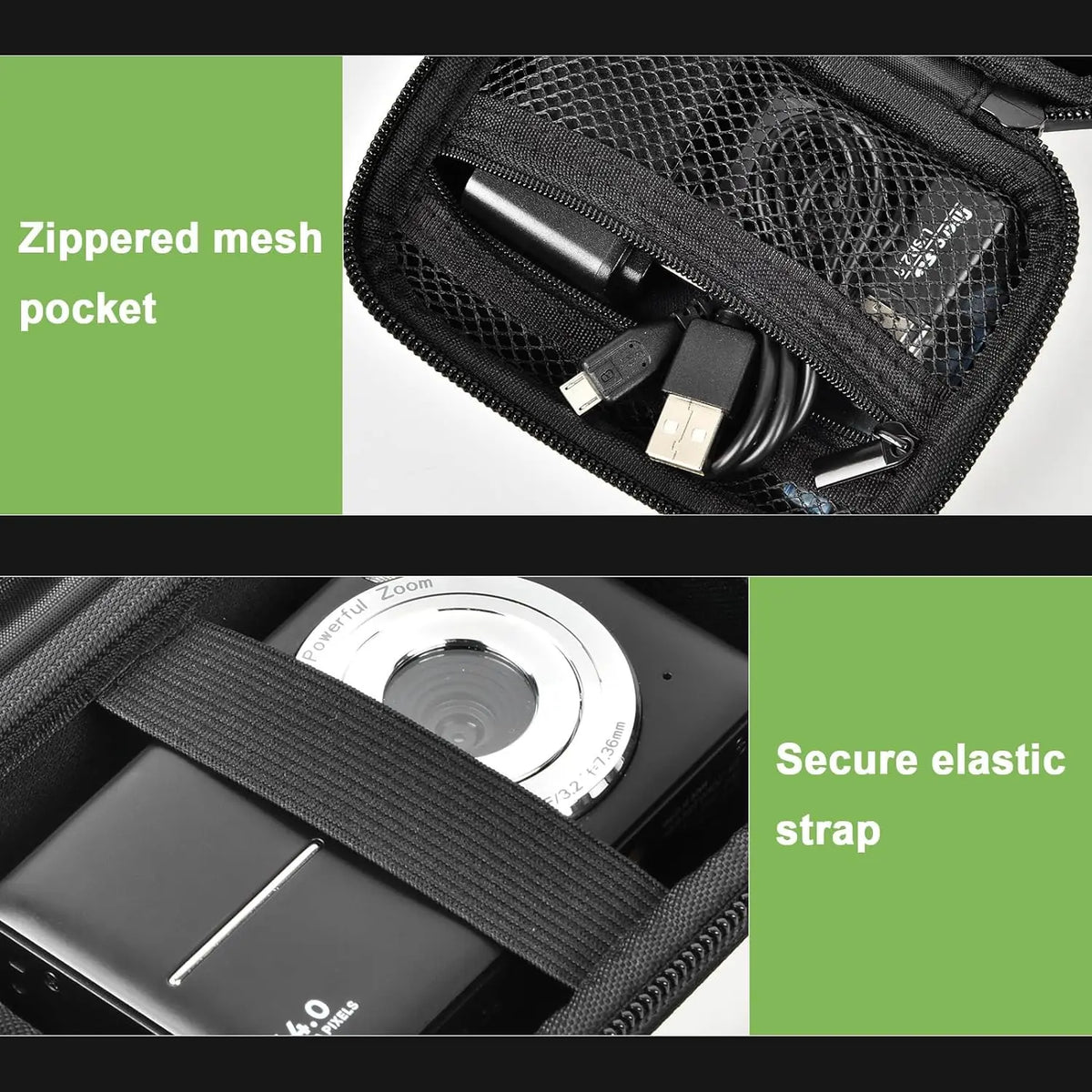 Digital Camera Case Compatible with VAHOIALD FHD 1080P/for CAMKORY