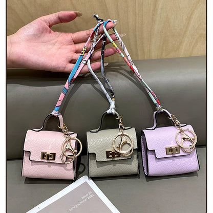 Luxury Fashion Mini Headphone Bag For Airpods 4 3 2 Pro 2 Galaxy Buds