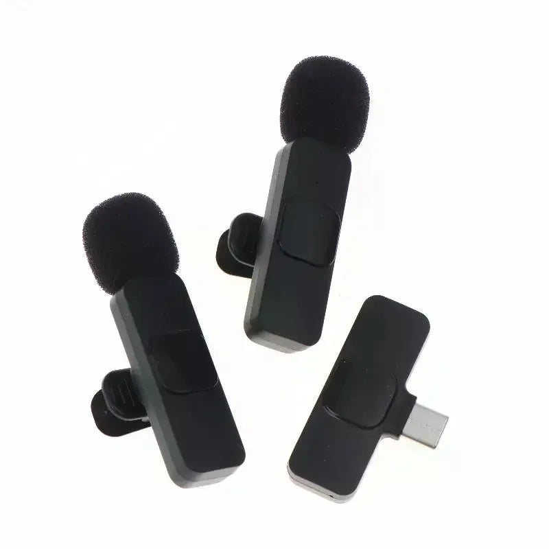 K9 Wireless  Microphone Mini Audio Video Recording Mic For Phone