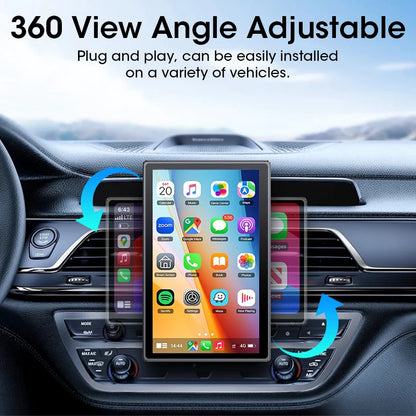 7/8/9'' Support Orientation & Portrait Car Mirror Radio Wireless