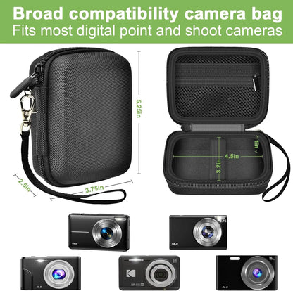 Digital Camera Case Compatible with VAHOIALD FHD 1080P/for CAMKORY