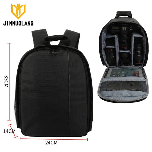 Shoulder Camera Bag Backpack Suitable for Canon, Nikon, Sony Digital