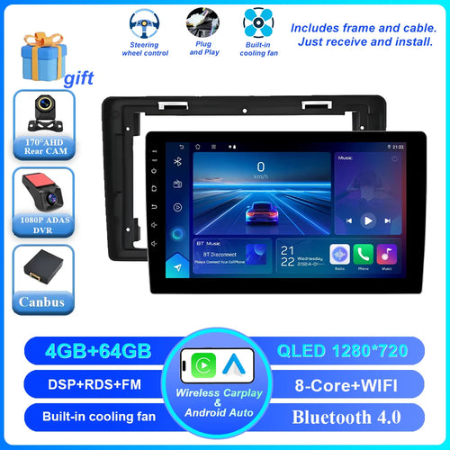 Car Android 16 Radio Stereo For Citroen Berlingo B9 Peugeot Partner