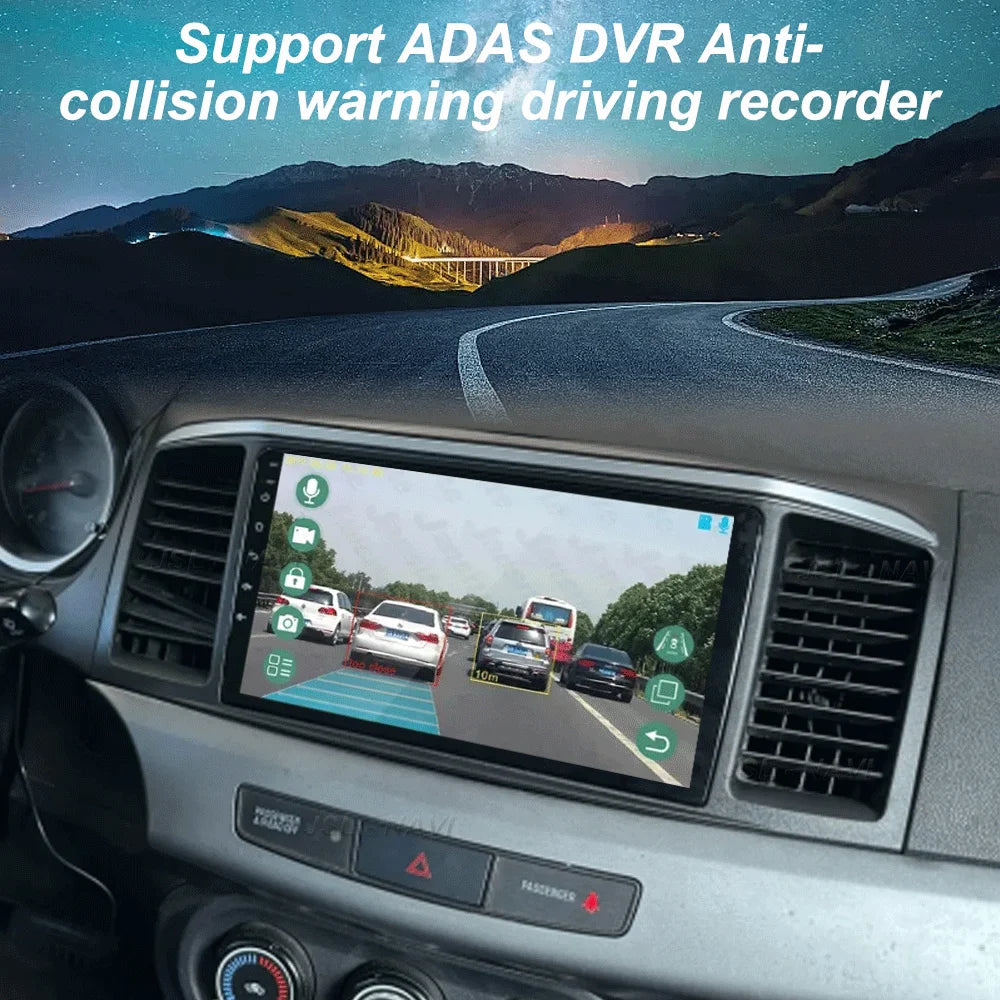 Android 16 For MITSUBISHI LANCER 9 10 X 2008 - 2016 Car Radio Video