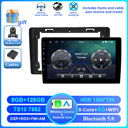Car Android 16 Radio Stereo For Citroen Berlingo B9 Peugeot Partner