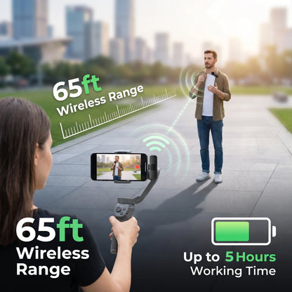 Wireless Lapel Microphone, Lightning Connector, mini Clip Microphone,