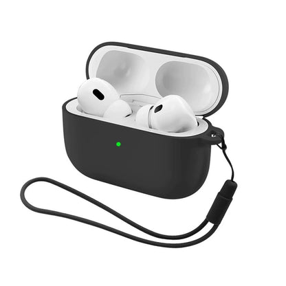 Soft Silicone Earphone Case with Strap for Airpods Pro 3 2 2nd