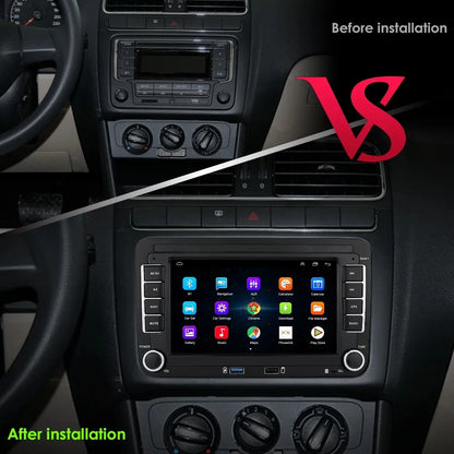 2Din Car Radio Android for Volkswagen Golf 5 6 Polo Passat B6 B7 CC