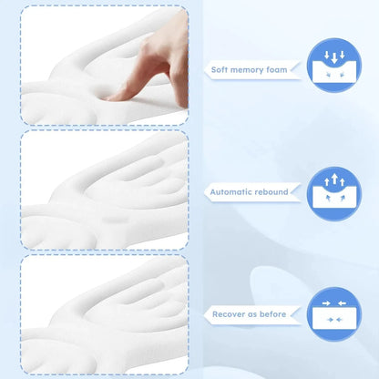 Angel Wings Shaped Keyboard Mouse Wrist Rest Wing Memory Foam