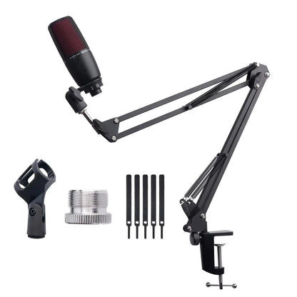 Extendable Recording Microphone Holder Suspension Boom Scissor Arm