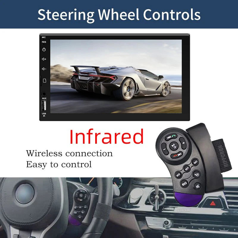 Sinovcle Car Radio Carplay Android Auto 7 inch Car Multimedia MP5
