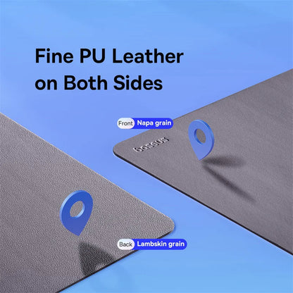 Baseus Mouse Pad PU Leather 26*21cm Waterproof Mousepad Non-Slip Desk