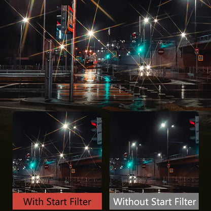 6 Line Star Lens Filter for 49 52 55 58mm 62mm 67mm 72mm 77mm 82mm