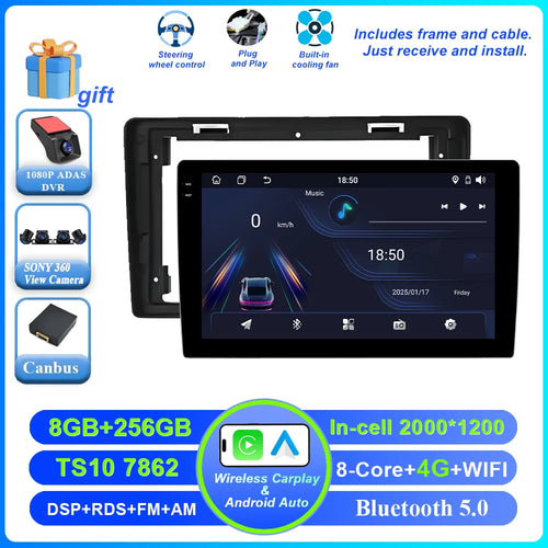 Car Android 16 Radio Stereo For Citroen Berlingo B9 Peugeot Partner