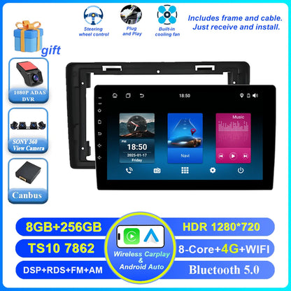 Car Android 16 Radio Stereo For Citroen Berlingo B9 Peugeot Partner