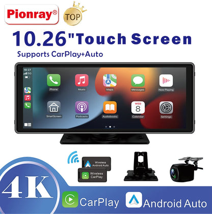 Universal Portable Carplay for Car Screen, Wireless Carplay Screen