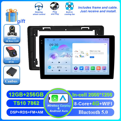 Car Android 16 Radio Stereo For Citroen Berlingo B9 Peugeot Partner