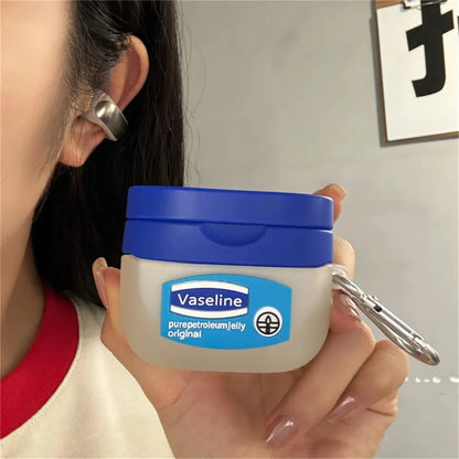 For AirPods 4 3 2 1 Pro Pro2 Earphone Case 3D Creative vaseline Case