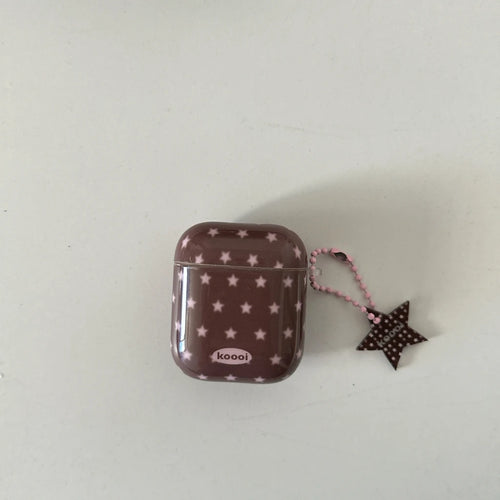 Simple Solid Color Full Screen Stars Pendant Shockproof Protective