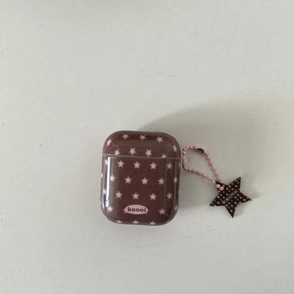 Simple Solid Color Full Screen Stars Pendant Shockproof Protective
