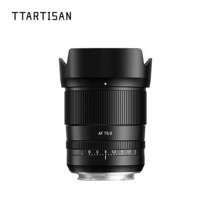 TTArtisan 75mm F2 AF Auto Focus Prime Fixed Focus Full Frame Lens for