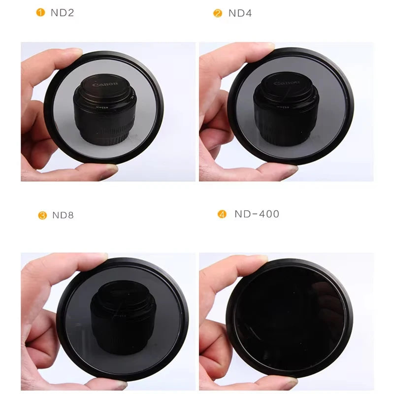 Lightdow ND2-400 Fader Variable Adjustable ND filter 49 52 55 58 62 67
