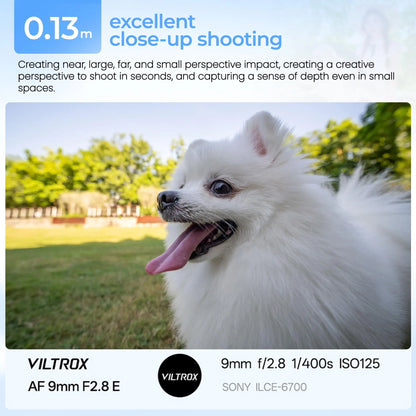 NEW Viltrox 9mm F2.8 Air Auto Focus Ultra-Wide APS-C Prime Lens for