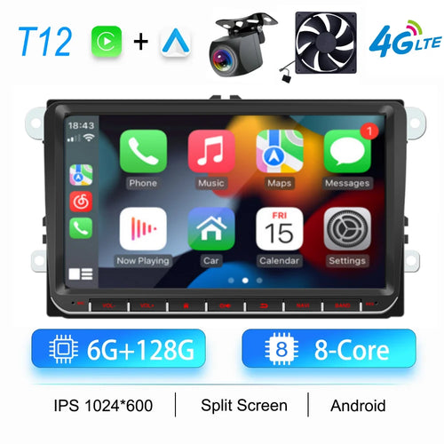 2Din Car Radio Android for Volkswagen Golf 5 6 Polo Passat B6 B7 CC
