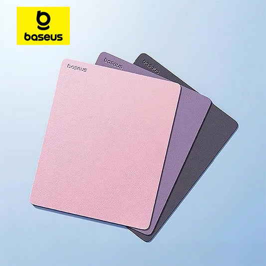 Baseus Mouse Pad PU Leather 26*21cm Waterproof Mousepad Non-Slip Desk