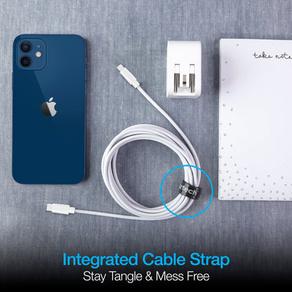 Naztech Fast Charge USB-C to MFi Lightning Cable 12ft