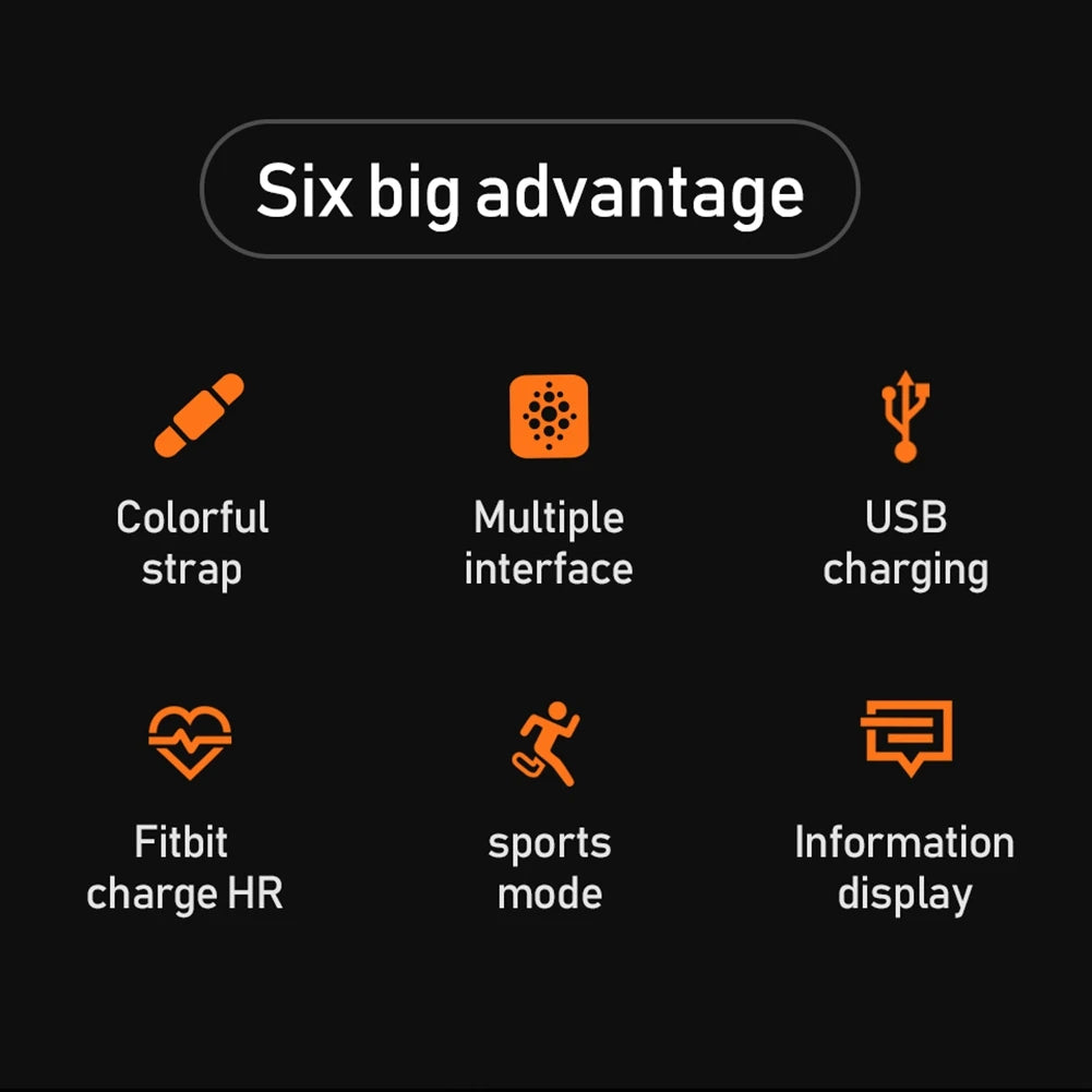 Best Pick Fitness Bracelet Blood Pressure Measurement Pedometer Smart Band Heart Rate Monitor Waterproof Health Tracker Watch A