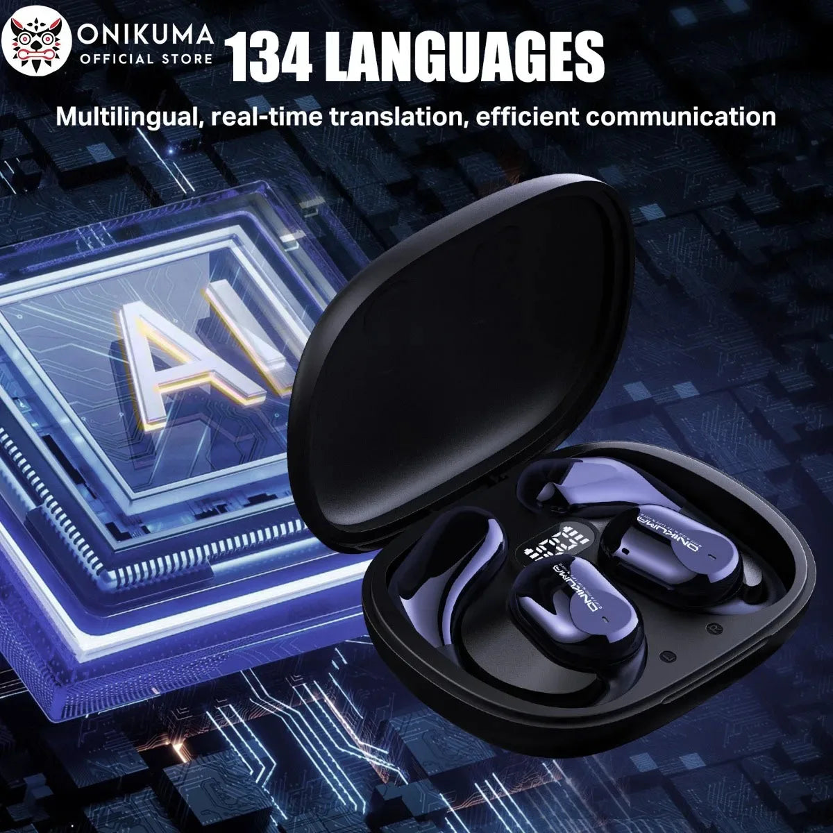 ONIKUMA T209 AI Translation Earphone