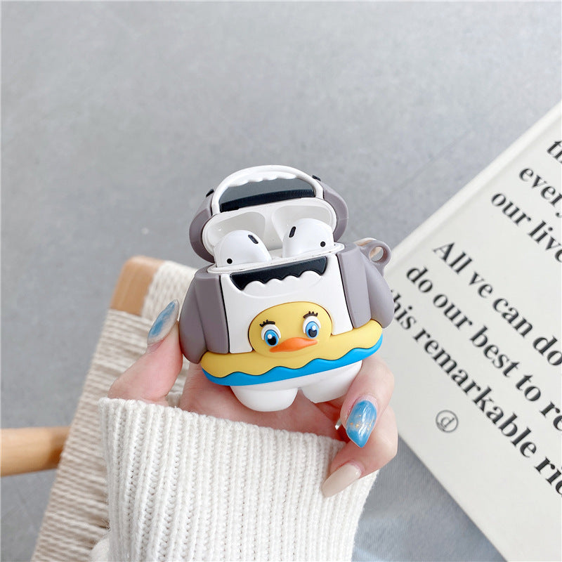 Cute & Splash Ready Style Shark Floatie AirPods Case