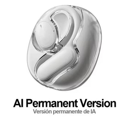 Choice HYUNDAI Openair5 AI Bluetooth Translation Earphones Hanging Ear Type AI Intelligent 100+ languages Meeting Earphone Gift