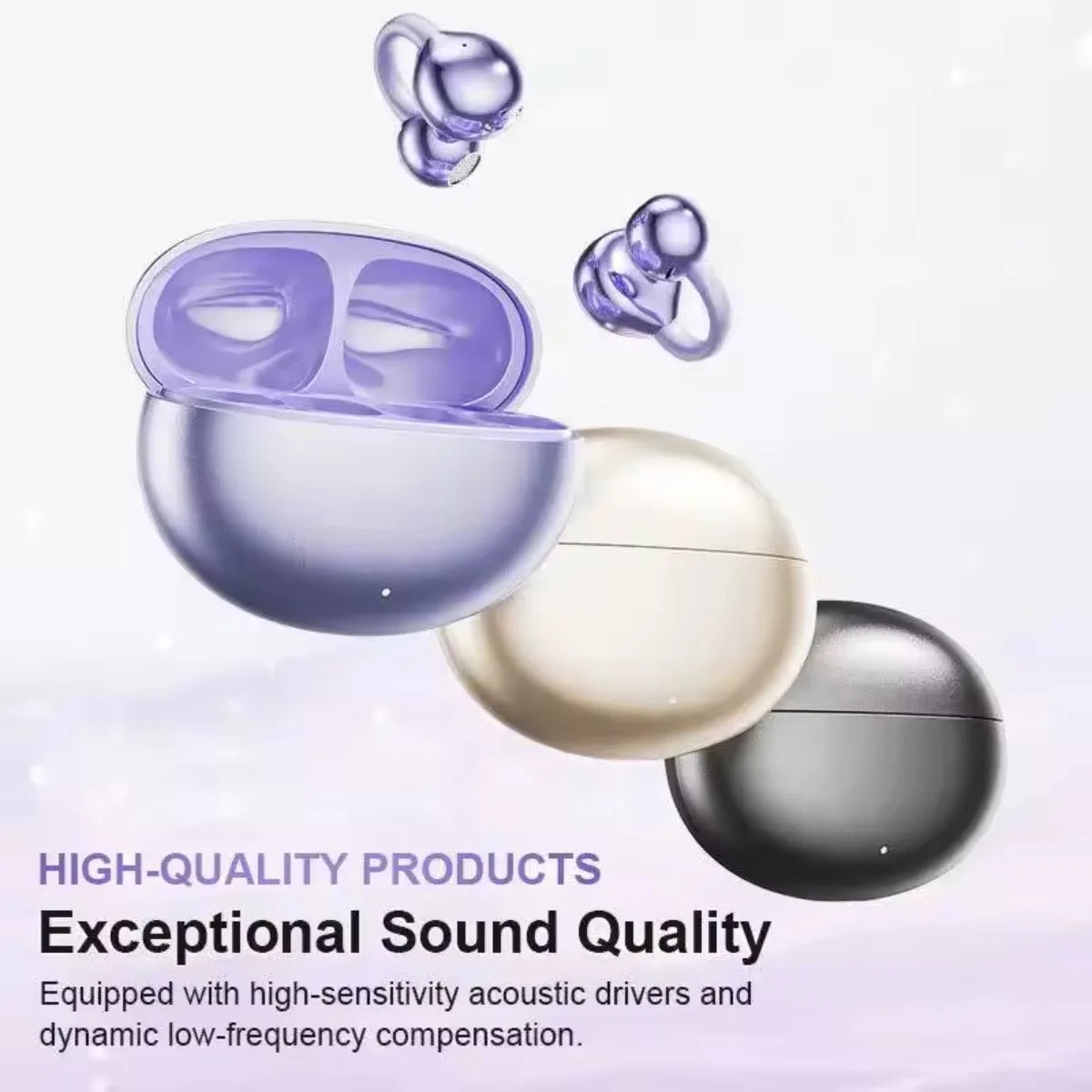 Open-Ear AI Translation Bluetooth Earphone
